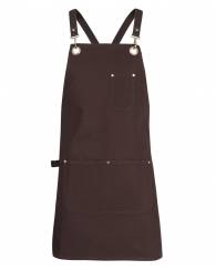 Brass Eyelet Canvas Apron w/ PU Strap